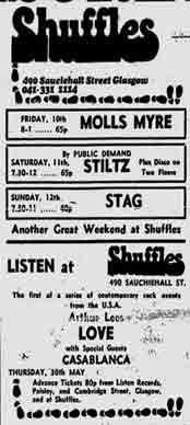 Shuffles ad 1974